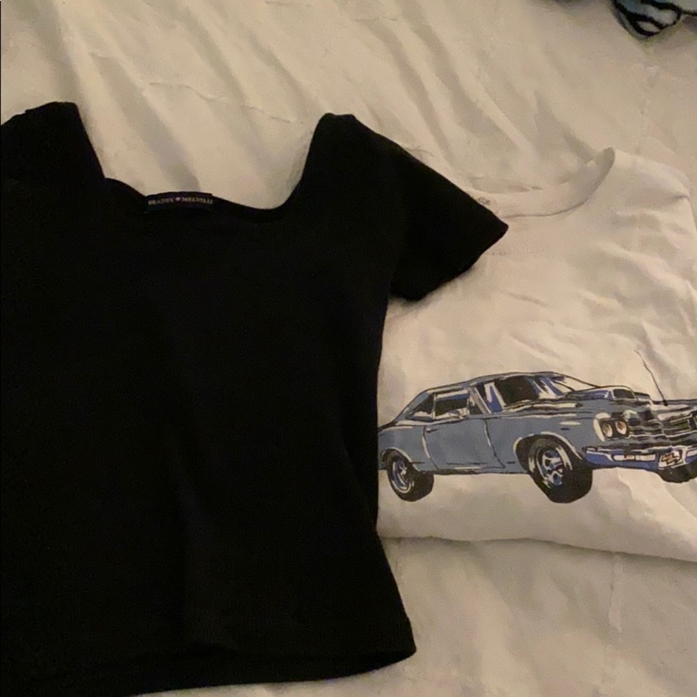 2 brandy crop tops